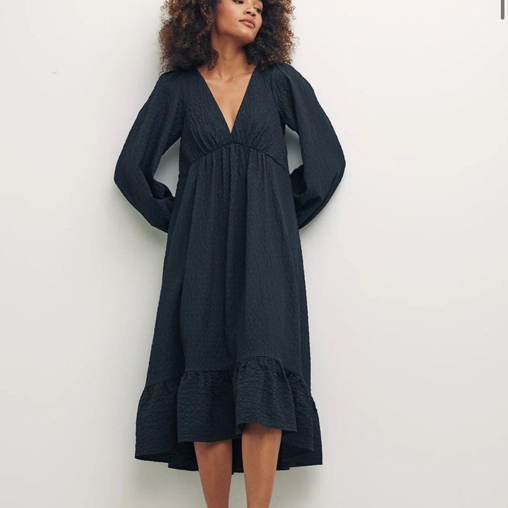 ASOS (nobody’s child) Ammie midi dress black NWT